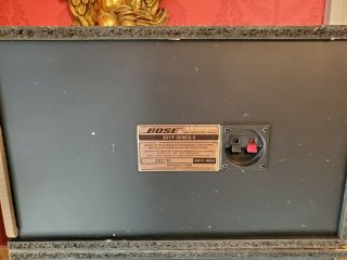 Vintage Bose 301 Series II Stereo Speakers 6