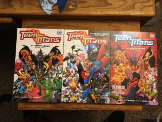 Teen Titans By Geoff Johns Book 1 - 3 Trade Dc Comics Robin Superboy