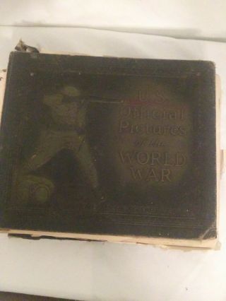 U.  S.  Official Pictures Of The World War Wwi Book 1920 Photo Prints Craft 320pg
