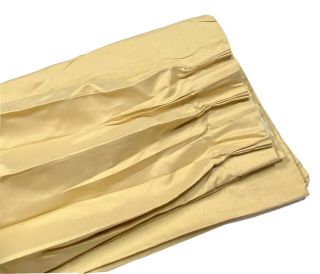 Jc Penney Vintage Rare Gold Tan Pinch Pleat Curtain Drapes Panels 82 " Lined Htf