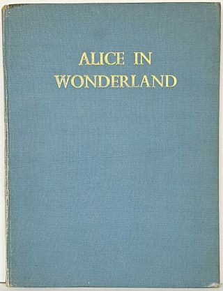 X Rare Color Alice In Wonderland Childrens Lewis Carroll Illustrated Disney Vtg