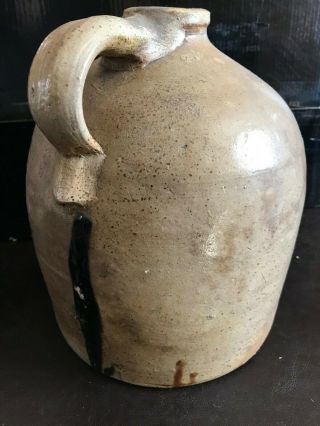 Vintage Stoneware Moonshine Glazed Jug Clay Beehive 9” Tall X 7” Round (no Mark)