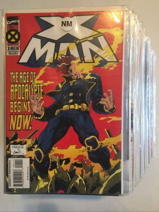 X - Man 1 - 75,  Annuals 96 97 98,  More Complete Series Run X - Men Age Of Apocalypse
