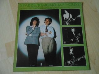 Sparks Kimono My House 1974 Vinyl Lp First Pressing