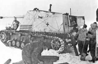 Ww2 Picture Photo Nashorn German Tank Destroyer During Operation Barbarossa 3533