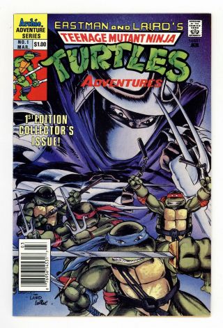 Teenage Mutant Ninja Turtles Adventures 1 Fn/vf 7.  0 1989