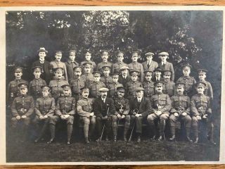 Ww1 Period Photograph Soldiers Of The Royal Welsh Fusiliers