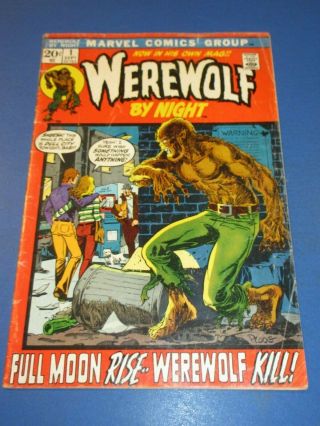 Werewolf By Night 1 Bronze Age 1st Werewolf Gvg/vg - Key