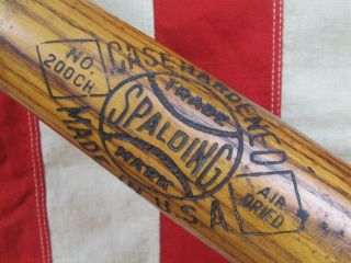 Vintage 1920s Spalding Wood Baseball Bat No.  10 