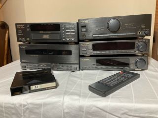 Vintage Pioneer Stereo System (a - P510,  4 Other Components),  Speakers And More