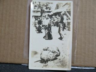 1920s Chinese Revolution - Executing Girl Students - Execution Canton Photo