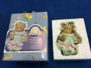 Cherished Teddies Blaire Ct110 2004 Charter Symbol Of Membership Blowing Bubbles