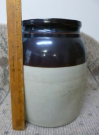 Antique E.  Swasey & Co.  2 Gallon Stoneware Preserve Jar with Lid 3