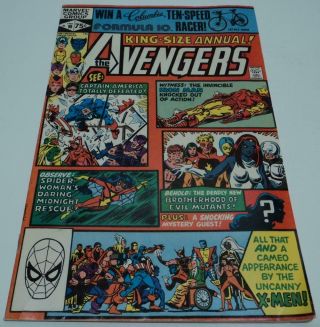 Avengers Annual 10 (1981) 1st App Rogue & Madelyne Pryor (vg/fn) Golden Art