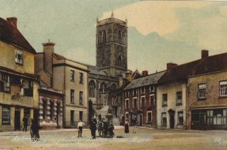 Axbridge Village,  Nr Weston Mare - Old Postcard (ref 4208/18)