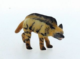 Vintage Metzler And Ortloff German Miniature Hyena Porcelain Figurine - Pc