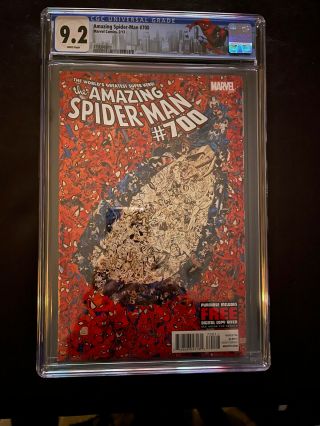The Spider - Man 700 Cgc 9.  2 Newly Slabbed With Spidey Label