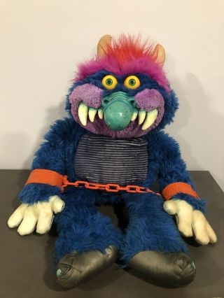 Vintage 1986 My Pet Monster With Handcuffs