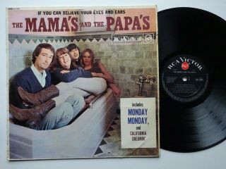 Mamas & The Papas If You Can Believe Your Eyes & Ears - Vg/vg Cond Rca Lp (1966)
