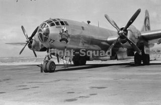 Ww2 Picture Photo Us Bomber B - 29 Boxcar Dropped Atomic Bomb On Nagasaki 3505