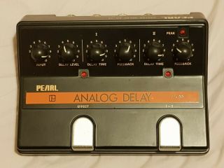 Pearl Ad - 33 Analog Delay Pedal Vintage 80 