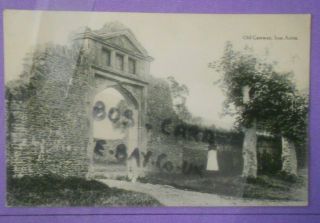Postcard C.  1905 Old Gateway Iron Acton Gloucestershire