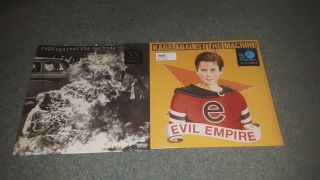 Rage Against The Machine,  Evil Empire,  & 2 Lp Vinyls180 Gram Look