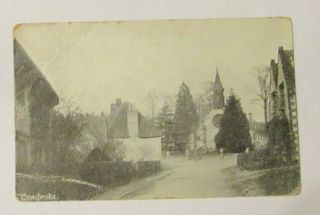 Combroke.  F.  C.  Rickett,  Claverdon.  Old Postcard