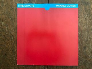 Dire Straits " Making Movies " Australian Pressing W/ Lyric Insert Vg,  Ex Con