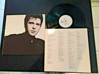 Peter Gabriel " So " 1986 Uk Lp W/ Inner,  Ex / Ex / Ex (pg 5)