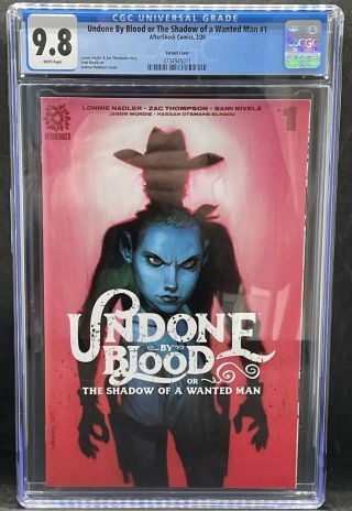 Undone By Blood 1 Cgc 9.  8 1st Print Retailer Incentive Variant Boxb