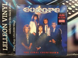 Europe The Final Countdown Lp Album Vinyl Record Epc26808 A3/b3 Rock 80s,  Poster