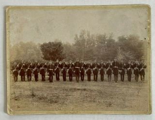 1894 Photo Of Military Or Fraternal Exercise At Green Point Saginaw,  Michigan