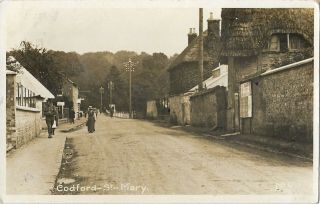 Wiltshire Codford St Mary Real Photo 1916 Vintage Postcard 9.  11