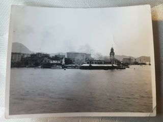 View Of Hong Kong From The Harbour 1930s.  Photo