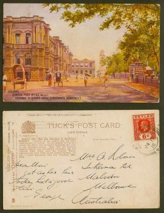 Ceylon 1916 Old Tuck 