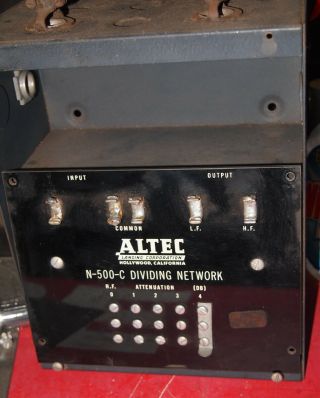 Vtg Altec Lansing N - 500 - C Dividing Network