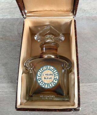 Vintage Guerlain Paris Perfume Bottle W/box L 