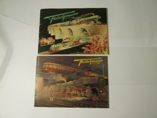 Early Vintage Fleischmann HO Train Catalogues 1953 to 1965/6 2