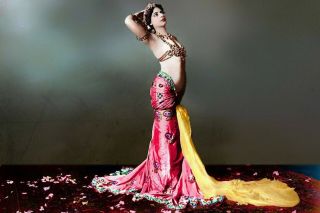 1905 Mata Hari Courtesan,  Dancer,  Ww1 Spy 4 " X6 " Colorized Reprint Photo Mh3