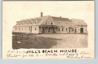 697 Vintage Rppc Postcard Hill 