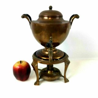 Manning Bowman Copper Percolator/ Coffee Pot Samovar Water Kettle