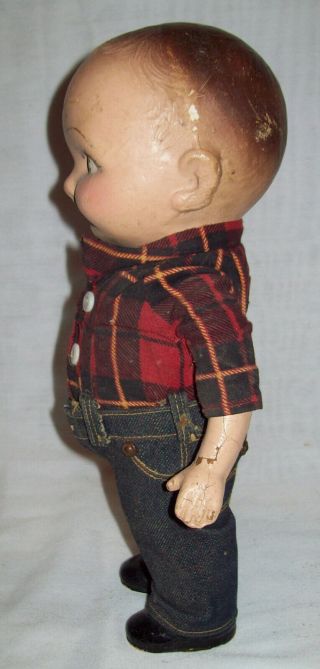 Vintage Buddy Lee Doll in Cowboy Outfit - Clothes No Hat,  Belt or Scarf 4