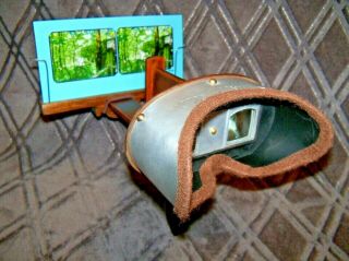 Restored Vintage Stereoscope 3d Picture,  Photo,  Slide Viewer (very)