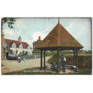 Doveridge The Well,  Derbyshire,  Old Postcard By W.  Shaw,  Postally 1909