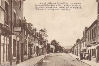 Wilton - Old Wiltshire Postcard - Nr Salisbury (ref 3977/20)