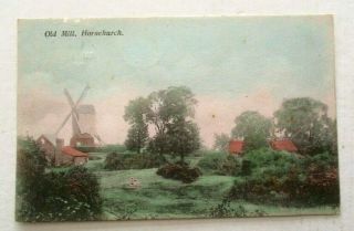 The Old Windmill And Common,  Hornchurch - A.  Nelson Series