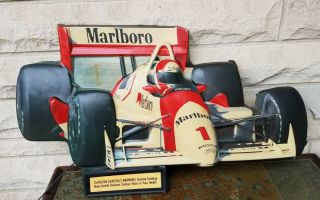 Vintage Rare Marlboro Indycar Lighted Philip Morris Penske Indy Racing Sign