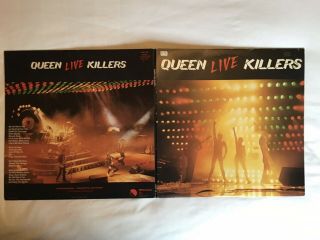 Queen “live Killers” Double Gatefold Vinyl Lp Album 1979.