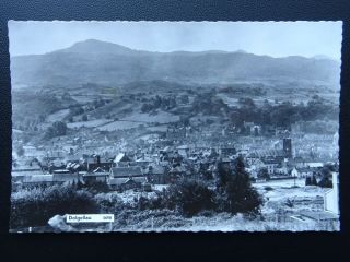 Wales Dolgellau Panoramic View - Old Rp Postcard